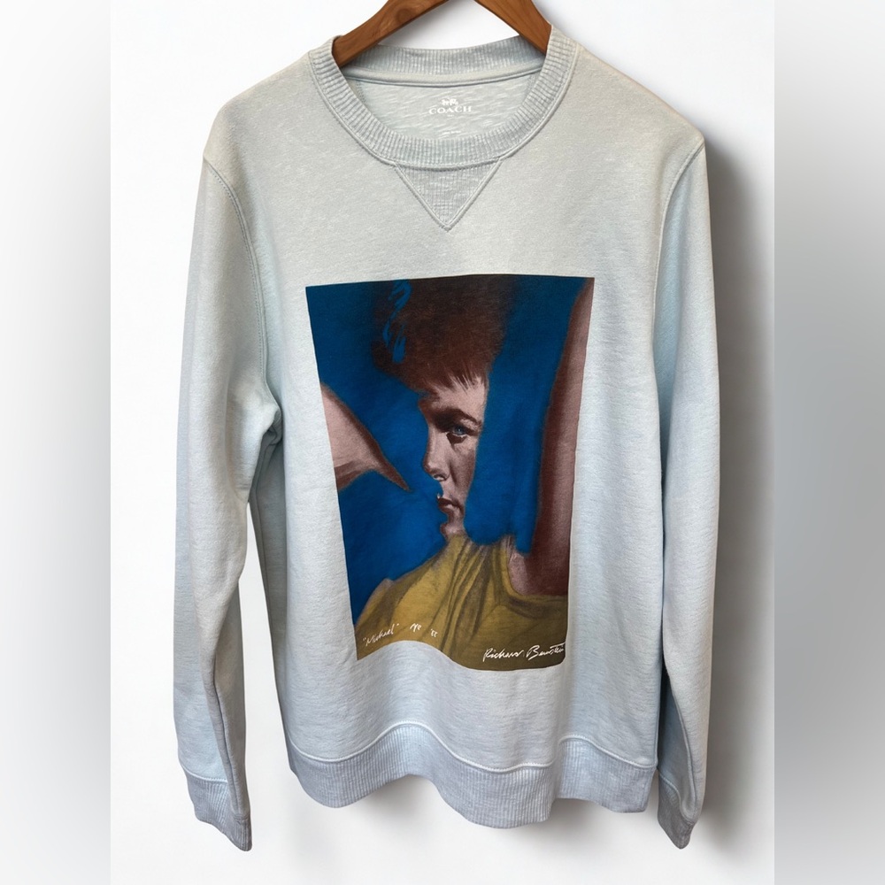 Coach X Richard Bernstein Sweatshirt With Michael J. Fox